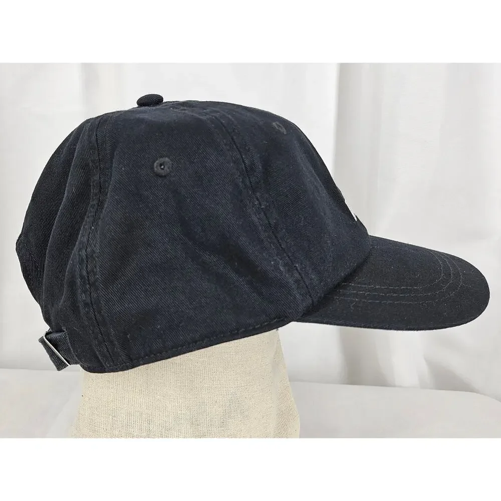 VS PINK BLACK BASEBALL CAP – WHITE EMBROIDERY – ADJUSTABLE STRAP – STREETWEAR